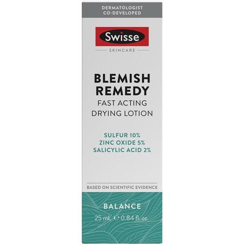 Swisse Skincare Blemish Remedy Fast-Acting Drying Lotion 25ml