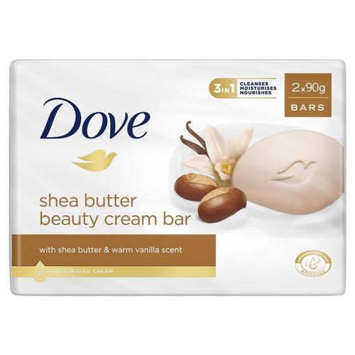 Dove Beauty Bar Shea Butter Vanilla 2 x 90g