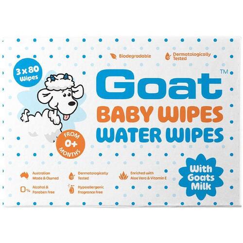 Goat Baby Wipes Water Wipes 240