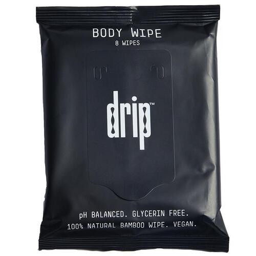 Drip Body Wipes 8 Pack Pouch