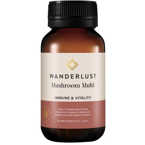 Wanderlust Mushroom Multi 60 Capsules