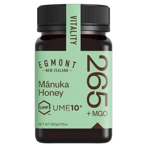 Egmont Honey UMF 10+ Manuka Honey 500g