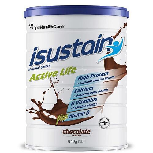 Isustain Hospital Active Chocolate 840g