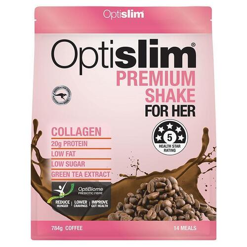 Optislim For Her Premium Coffee 784g Pouch