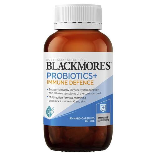 Blackmores Probiotics+ Immune Defence 90 Capsules Exclusive Size