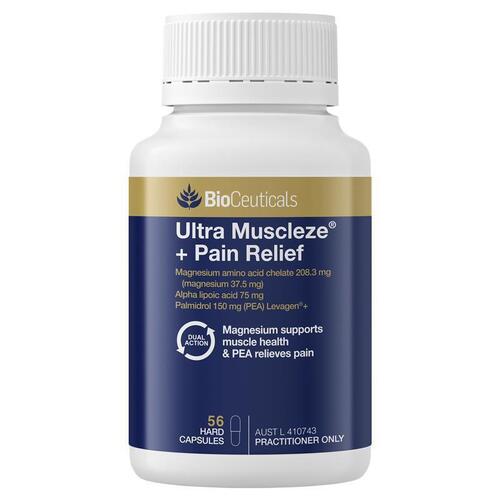 Bioceuticals Ultra Muscleze Pain Relief 56 Capsules