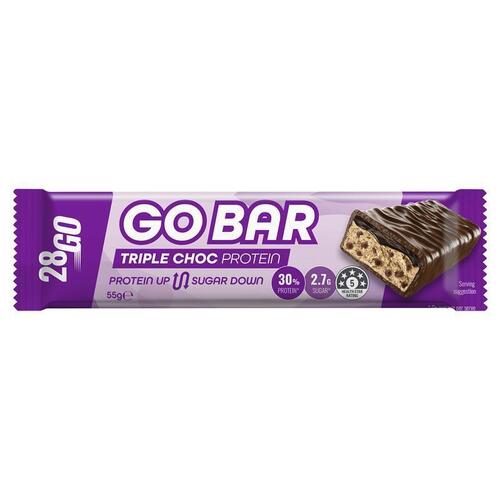 28GO GO Bar Triple Choc Protein Bar 55g