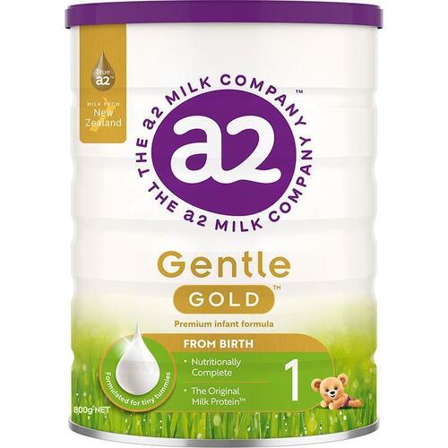 A2 Gentle Gold Premium Infant Formula Stage 1 From Birth 800g