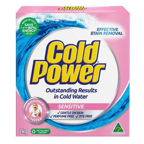 Cold Power Sensitive Pure Clean Laundry Detergent Powder 2kg