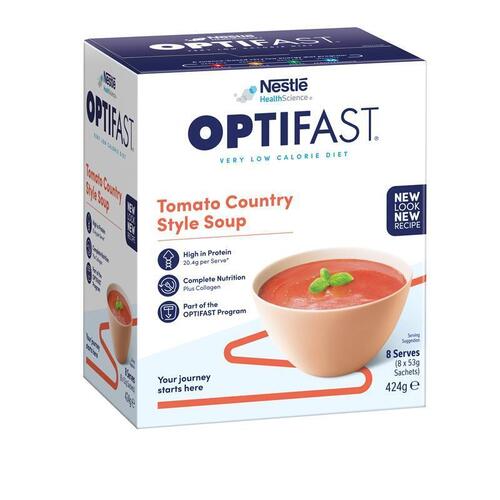 Optifast VLCD Soup Tomato 8 x 53g