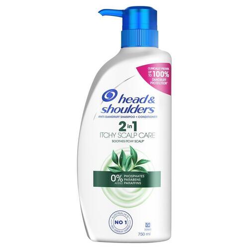 Head & Shoulders Itchy Scalp Care 2in1 Shampoo + Conditioner 750ml