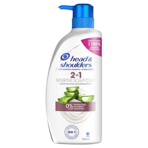 Head & Shoulders Sensitive Scalp Care 2in1 Shampoo + Conditioner 750ml