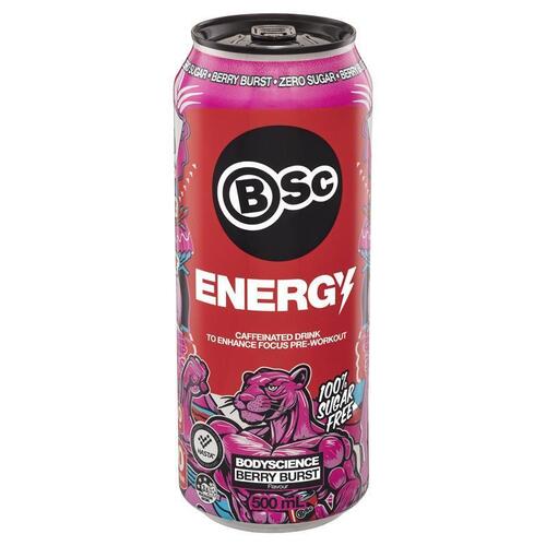 BSc Energy Drink Berry Burst 500ml