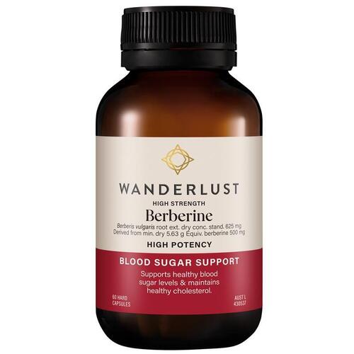 Wanderlust Berberine 60 Capsules