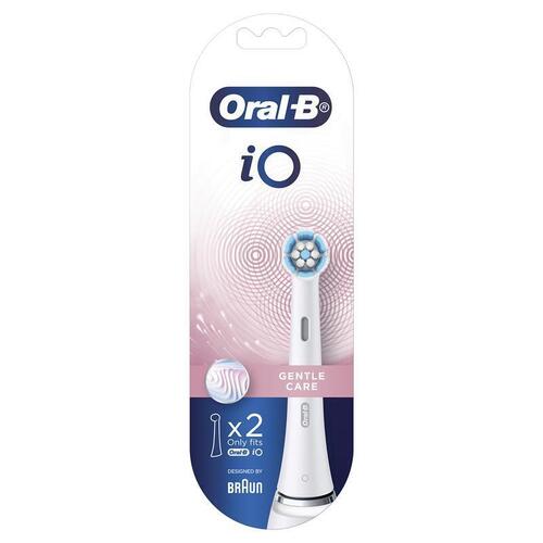 Oral B Power Toothbrush iO Refill Gentle Care 2 Pack White