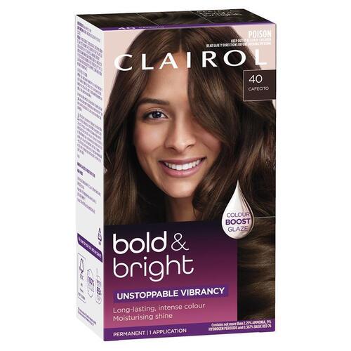 Clairol Bold & Bright Permanent Hair Colour 40 Cafecito