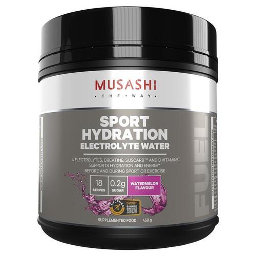 Musashi Sports Hydration Watermelon 450g