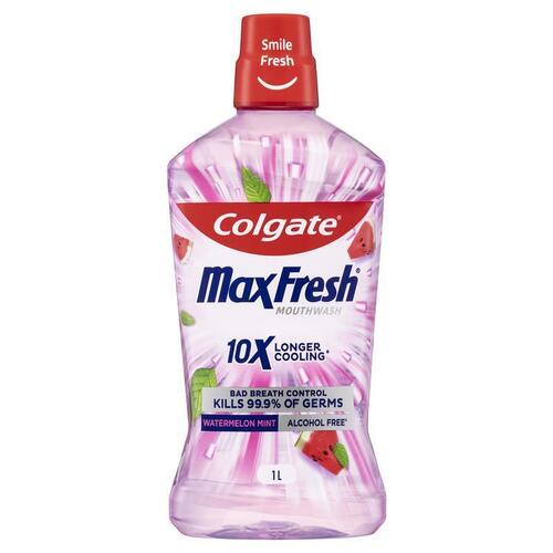 Colgate Mouthwash Max Fresh Watermelon Mint 1L