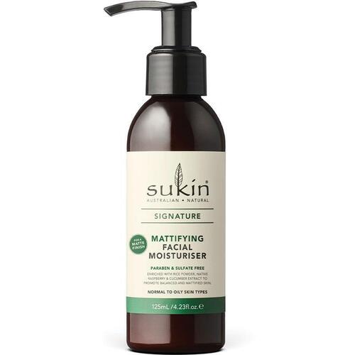 Sukin Signature Mattifying Facial Moisturiser 125ml