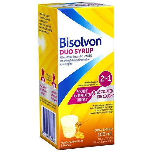 Bisolvon Duo Cough Syrup 100ml