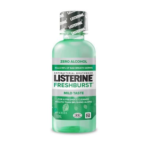 Listerine Mouthwash Freshburst Zero 100ml