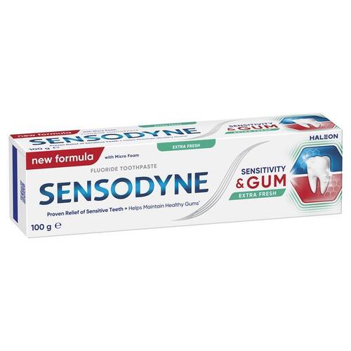 Sensodyne Toothpaste Sensitivity & Gum Extra Fresh 100g NEW