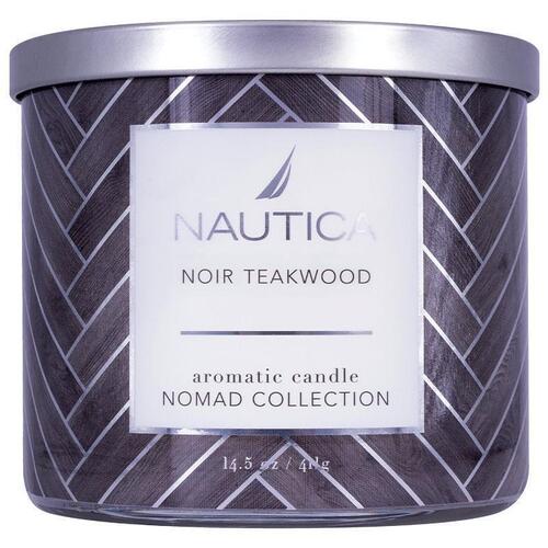 Nautica Home Noir Mahogany Teakwood Candle 411g