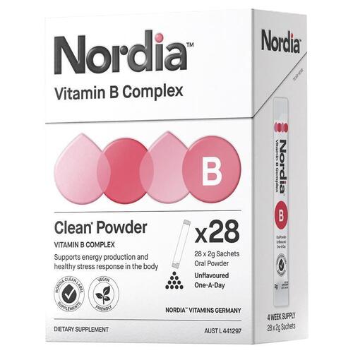 Nordia Vitamin B Complex Powder 28 Sachets