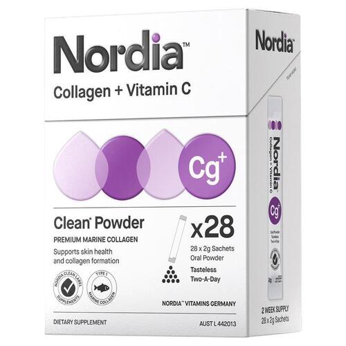 Nordia Collagen + Vitamin C Powder 28 Sachets