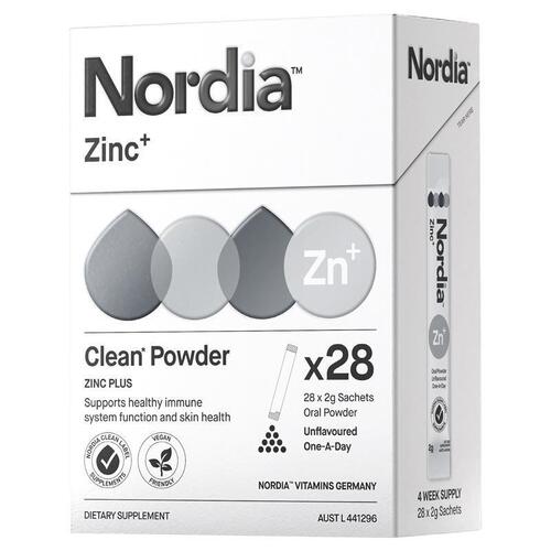 Nordia Zinc+ Powder 28 Sachets