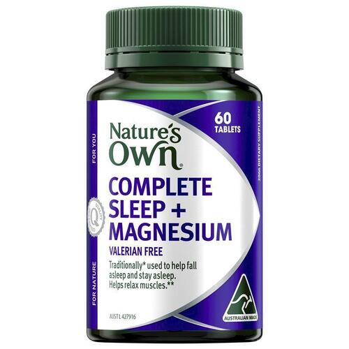 Nature's Own Complete Sleep + Magnesium 60 Tablets