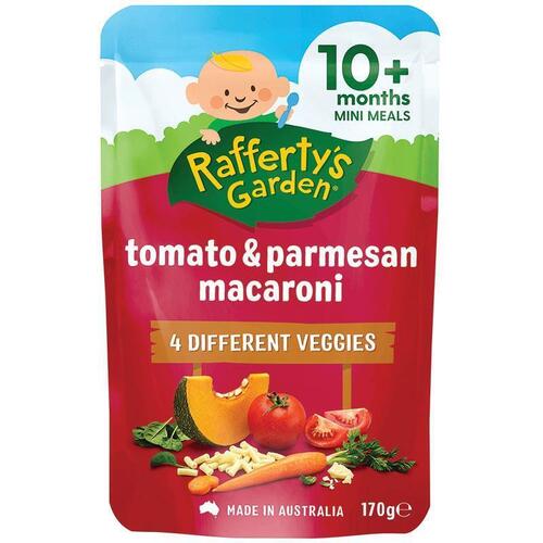 Raffertys Garden Tomato Parmesan Macaroni MiniMeals Pouch 10 Months