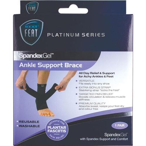 Neat Feat SpandexGel Ankle Support Brace Medium