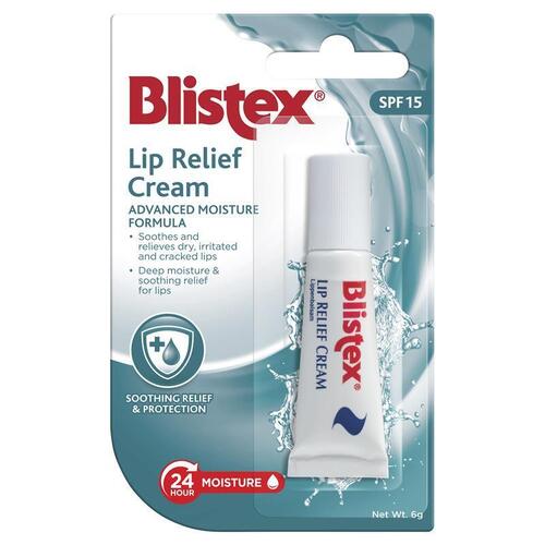 Blistex Lip Relief Cream SPF15 6g Tube