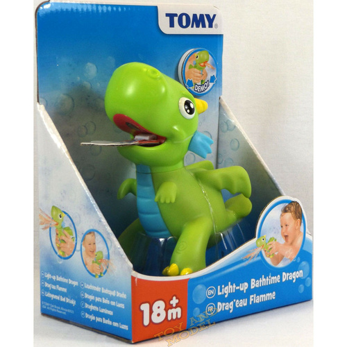 Tomy Bath Toys LightUp Bathtime Dragon Squeeze